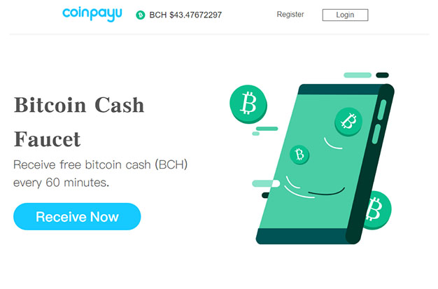 Coinpayu Bitcoin Cash Faucet